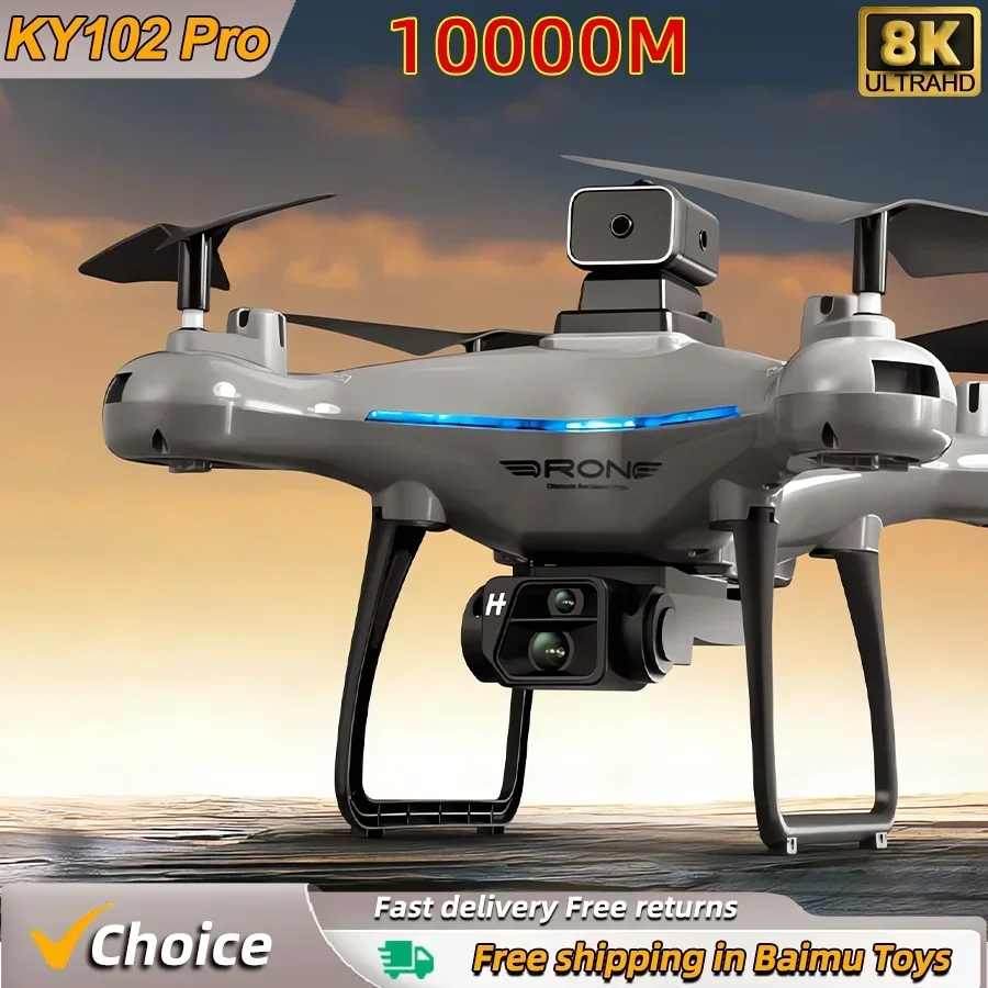 Drone Kit Vtol - KY102 RC Drone 8K Profesjonalna podwójna