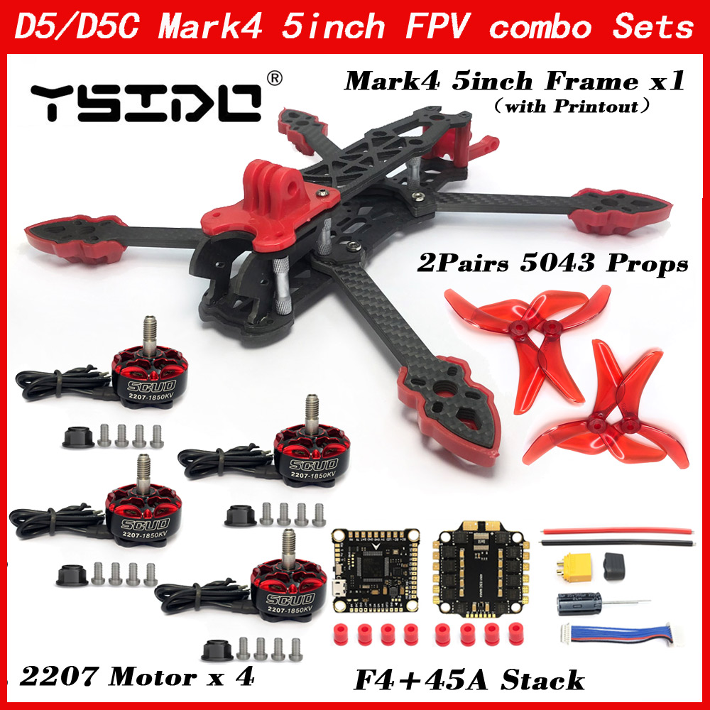 Drone Kit Vtol - Mark4 5-calowy D5 D5C FPV Rama