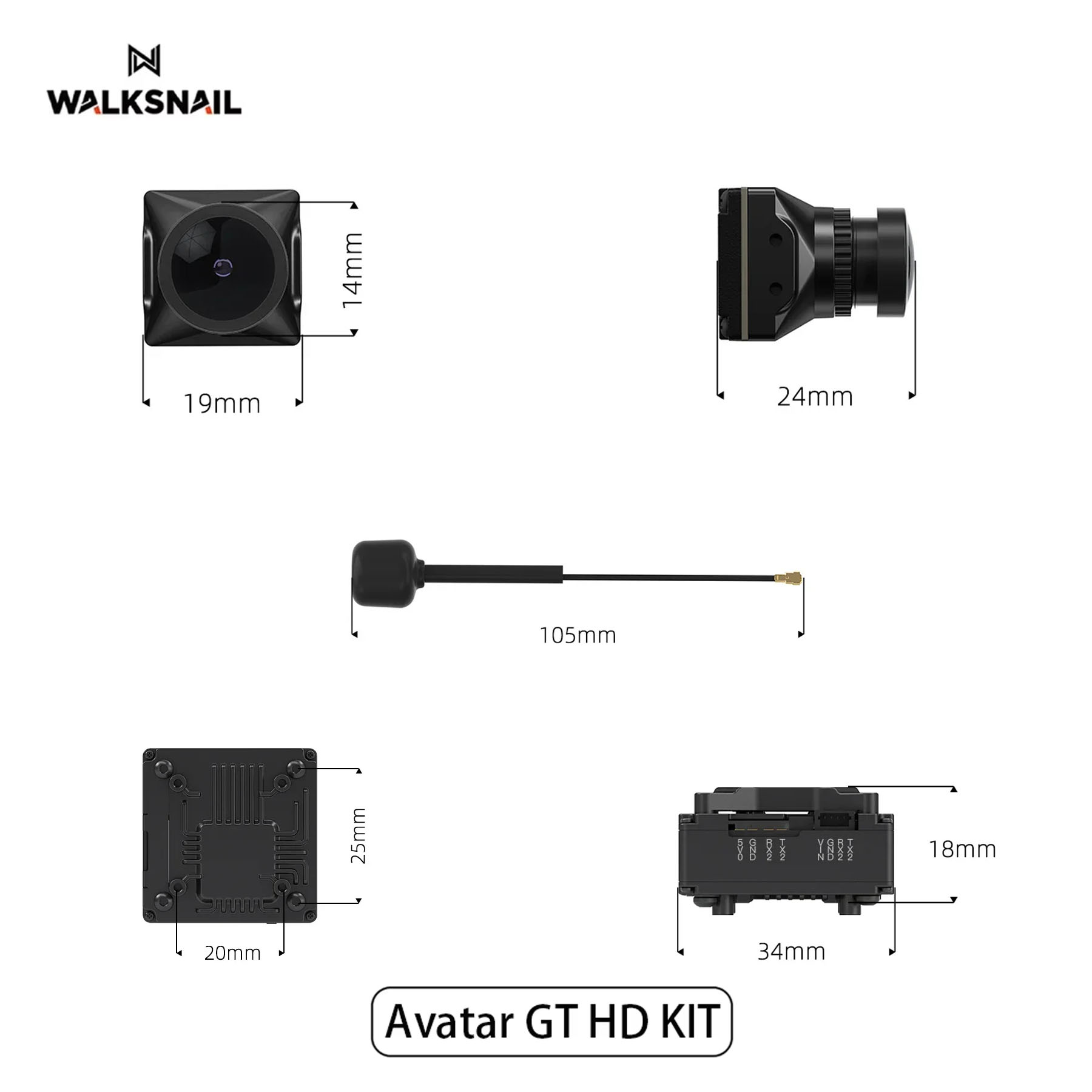 Walksnail Avatar GT HD KIT 2W  – Drone Kit Long Range recenzja i cena