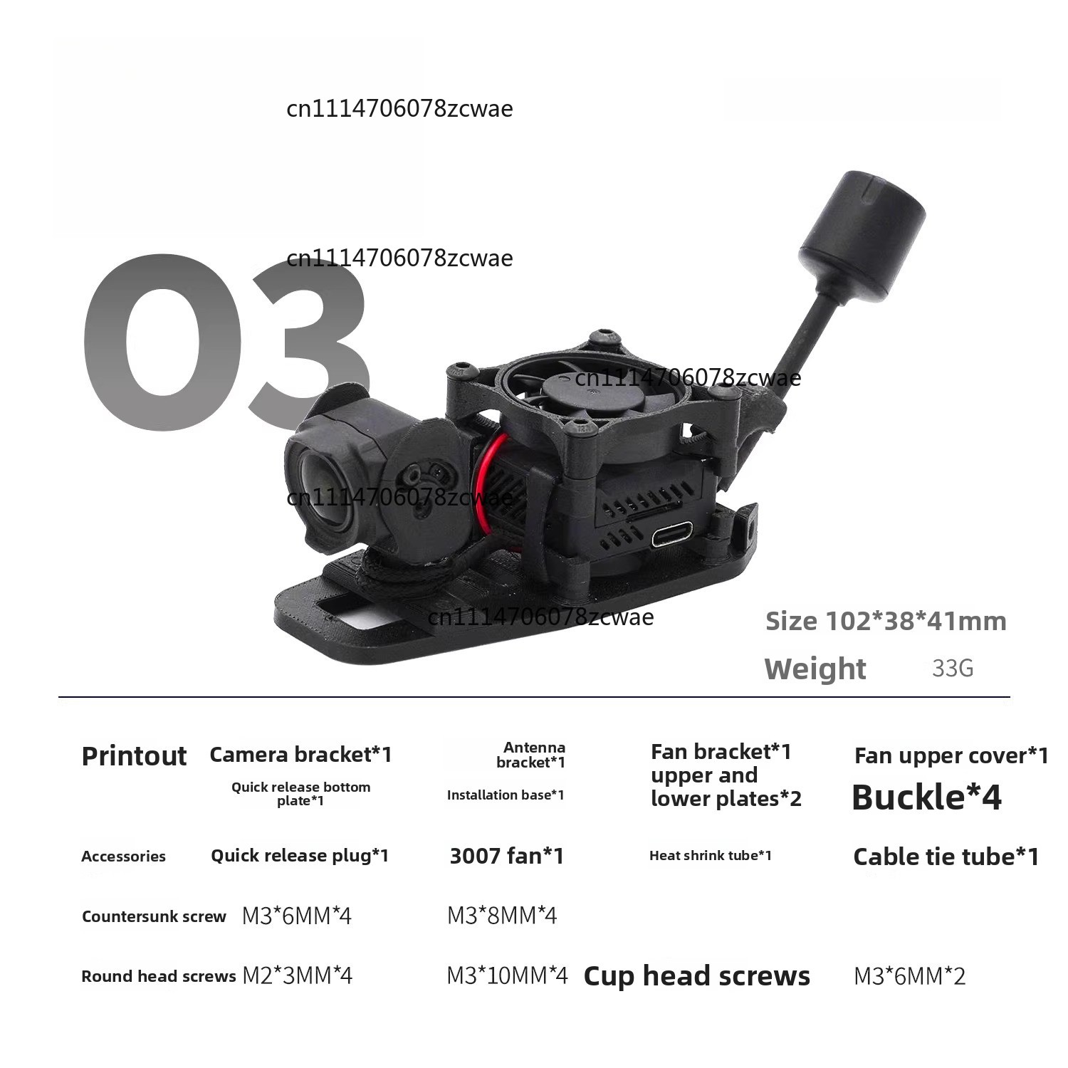 ZOCI-O3 O4 HD Transmission Coo – Drone Kit Racing recenzja i cena