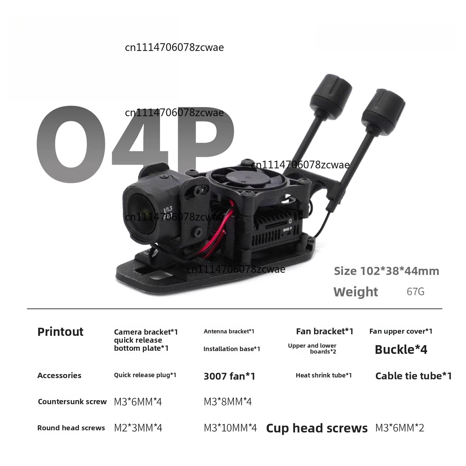 ZOCI-O3 O4 HD Transmission Coo – Drone Kit Racing recenzja i cena