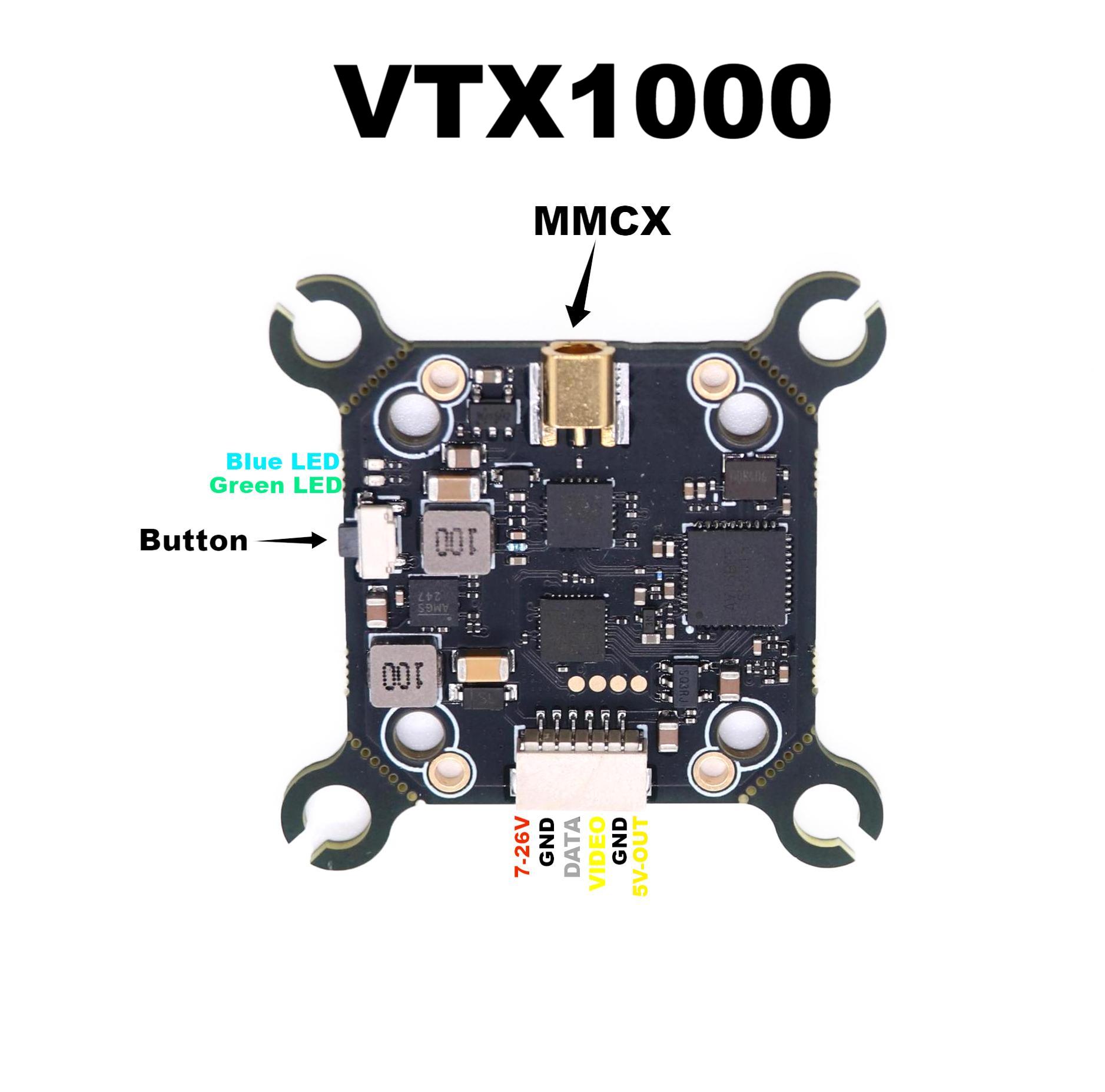 B-CUBE 5.8G VTX 800 1000 1600  – Drone Kit Vtol recenzja i cena