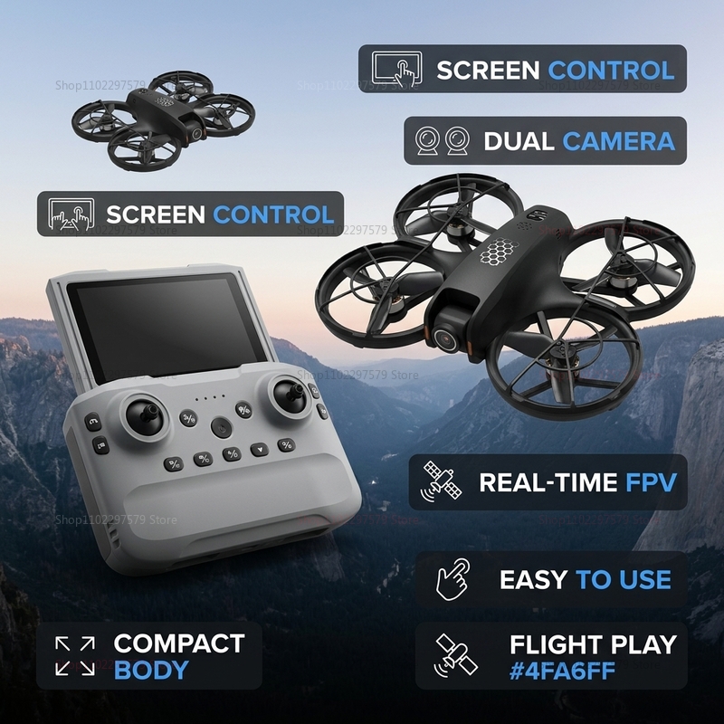 2026 NOWY Samolot M5 do Fotogr – Drone Kit Tricopter recenzja i cena