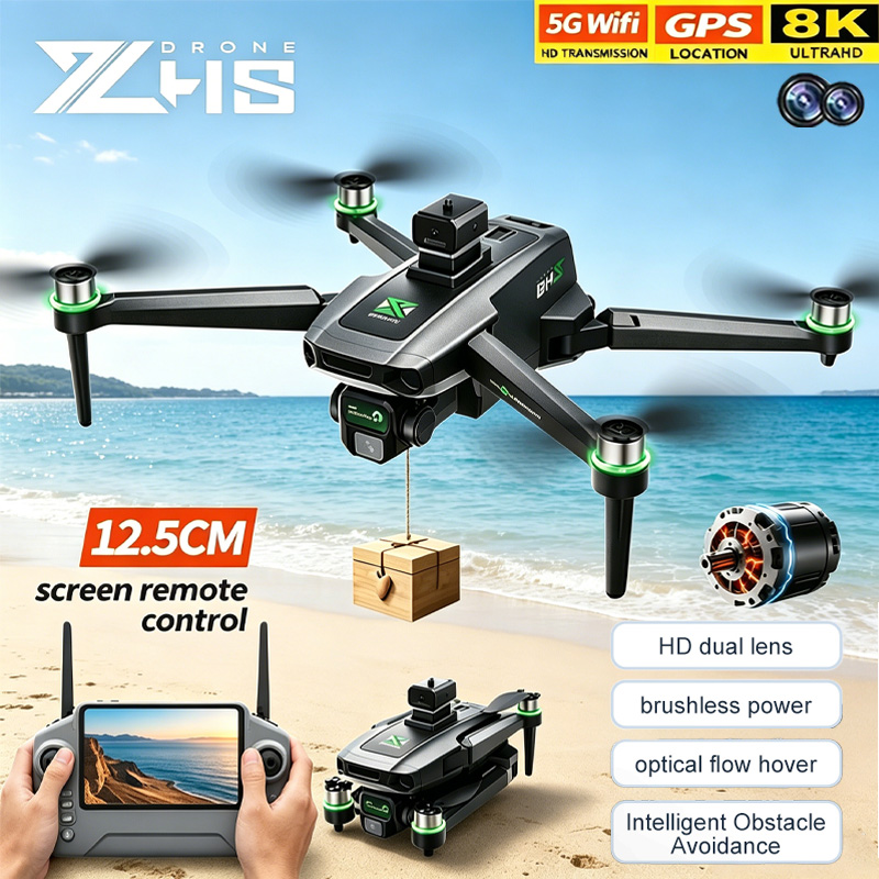 Profesjonalny mini dron ZH8 z  – Drone Kit Tricopter recenzja i cena